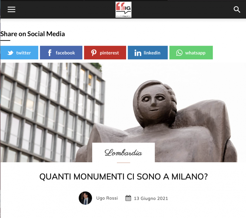 EnjoyItalyGo: Quanti monumenti ci sono a Milano?