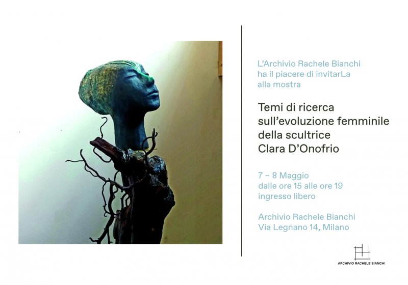 Archivio Rachele Bianchi ospita la scultrice Clara D'Onofrio